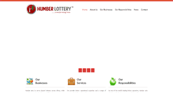 Desktop Screenshot of humberlottery.com